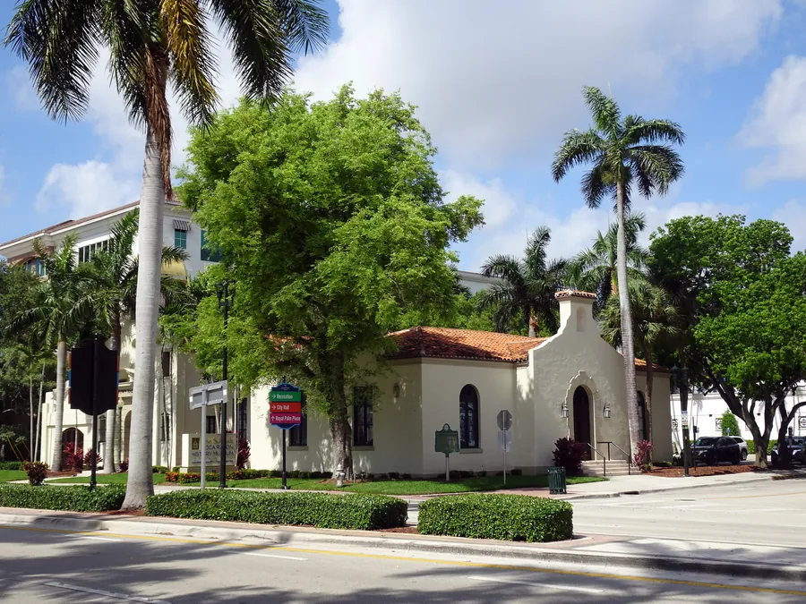 Boca Raton's historic Town Hall on North Federal Highway